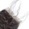 Τρίχας ο περουβιανός 4x4 δαντελλών φυσικός Μαύρος περάτωσης ανθρώπινα μαλλιών χωρισμού περάτωσης ελεύθερος προμηθευτής