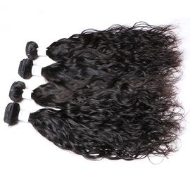 Κίνα 1B ο βαθμός 100 περουβιανά ανθρώπινα μαλλιά συσσωρεύει το αρκετά παχύ μαύρο χρώμα ακρών προμηθευτής