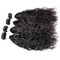 1B ο βαθμός 100 περουβιανά ανθρώπινα μαλλιά συσσωρεύει το αρκετά παχύ μαύρο χρώμα ακρών προμηθευτής