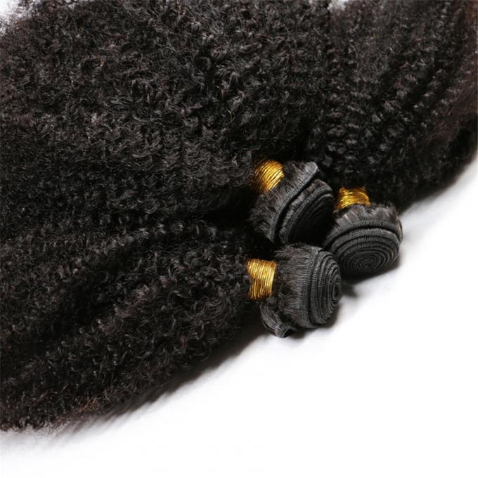 Βραζιλιάνα της Virgin ανθρώπινα μαλλιών Weft καλή αναλογία επέκτασης ανθρώπινα μαλλιών Afro Kinky σγουρή